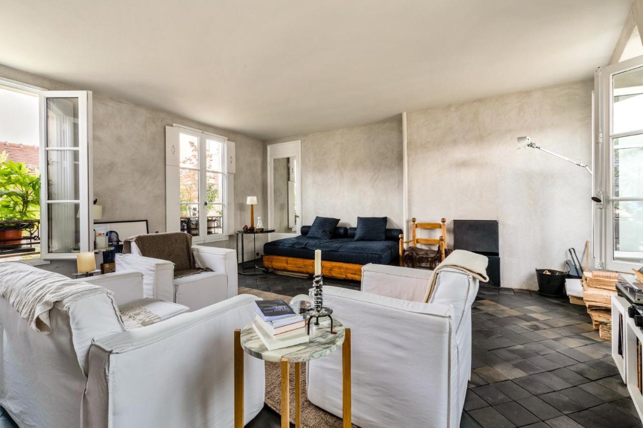 Famous Parisian Designer'S Pied-A-Terre In Le Marais Apartment Luaran gambar