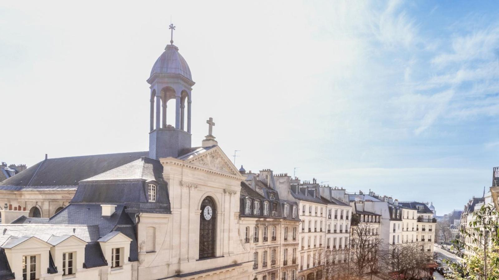 Famous Parisian Designer'S Pied-A-Terre In Le Marais Apartment Luaran gambar